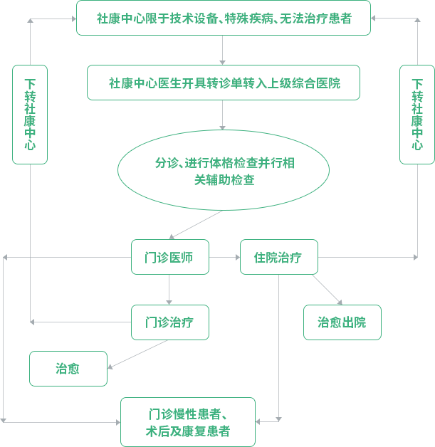 分级诊疗转诊流程图