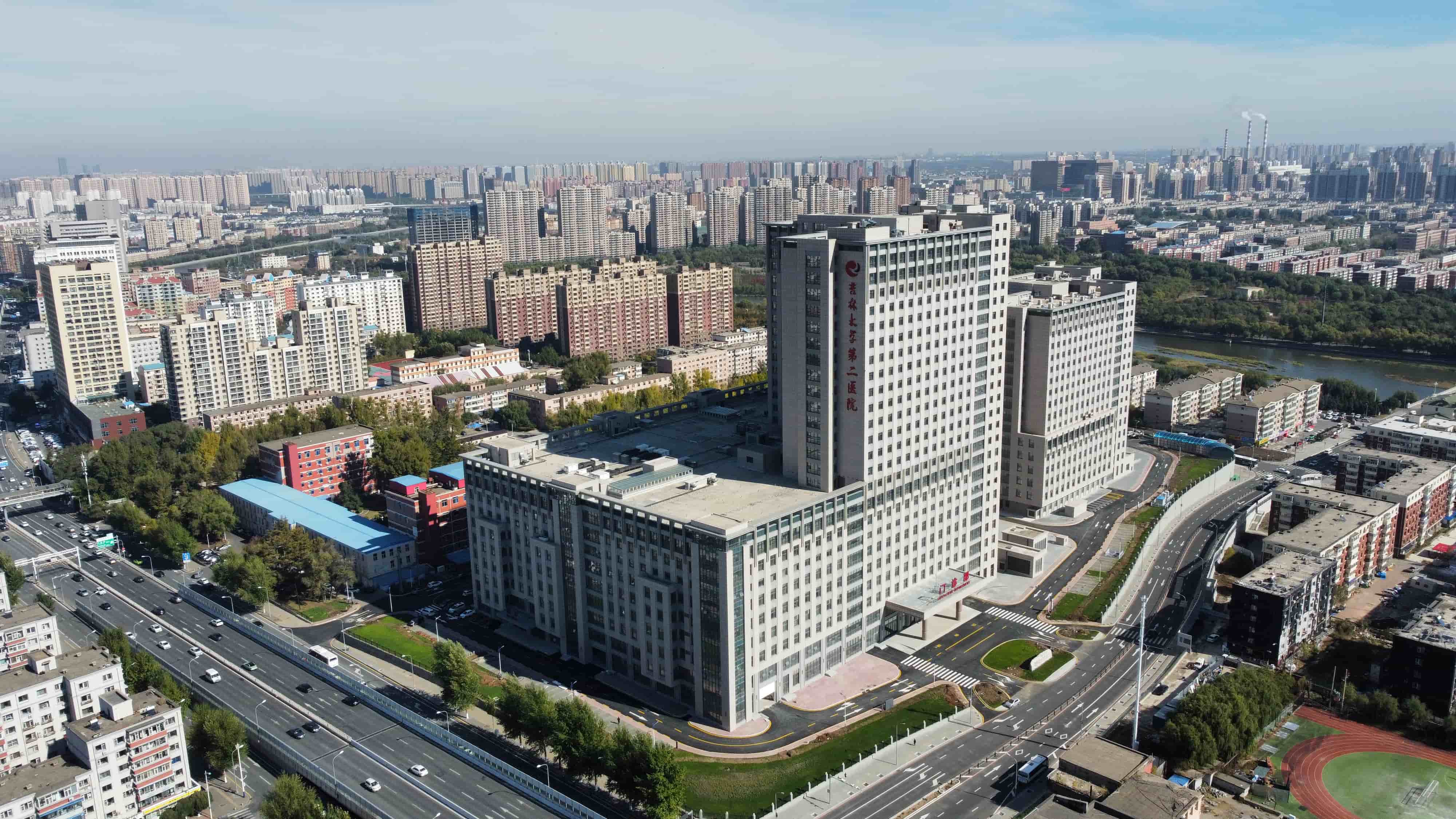 亚泰院区实景航拍图