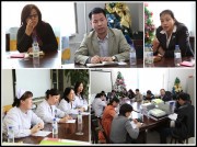 2014年4月11日，院党委黄河书记率党委系统相关部门负责人深入呼吸内科与危重症学科调研。