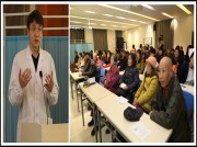 2014年3月14日，我院骨科医院足踝外科面向社会举办“踝关节扭伤”公益讲座。