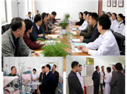 2014年10月24日 省卫生计生委邱德亮副主任、妇幼处胡淑平处长等一行调研我院妇幼健康管理工作 党委黄河书记、朱孝民副院长、崔满华主任及相关职能部门负责人出席了本次工作汇报会