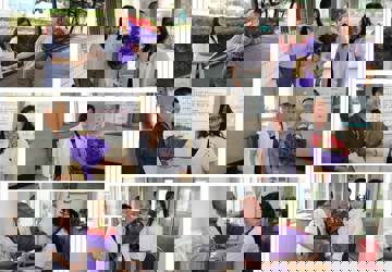 迎“七一”，院党委走访慰问党龄30年以上的在职党员(二)