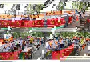 7月11日，我院参加长春卫计委组织的“世界人口日”宣传活动