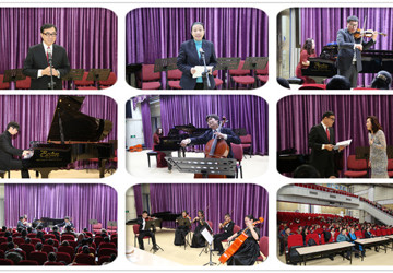 12月19日晚，我院在信息交流中心4楼举办了2015年圣诞音乐会