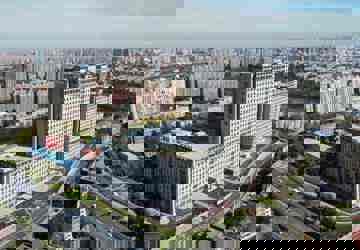 亚泰院区实景航拍图