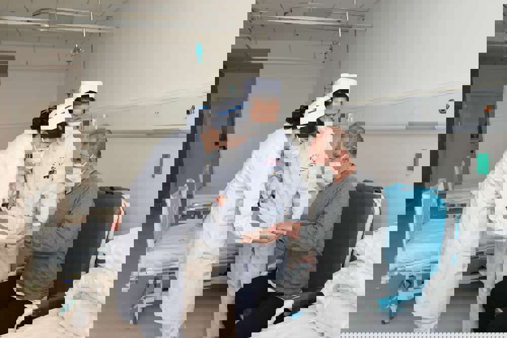 病房一角