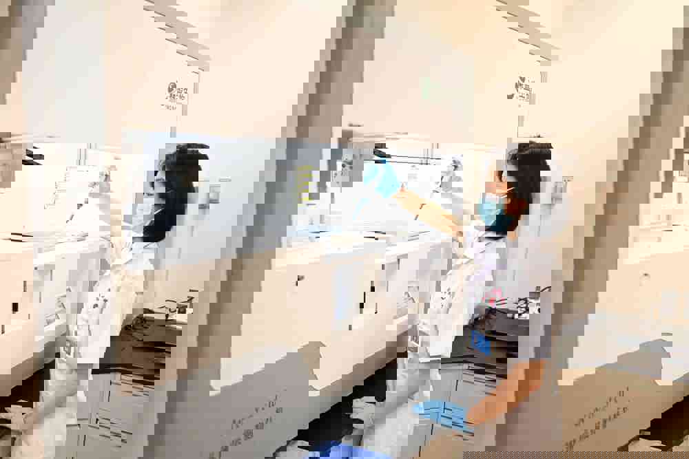 妇产科教研室一角
